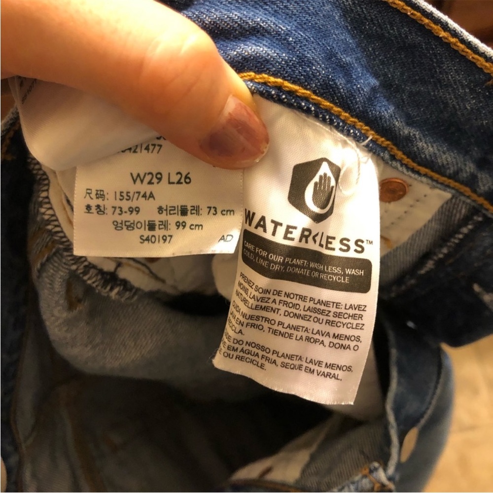 Levi’s wedgie straight size 29 length 26 - Picture 5 of 7